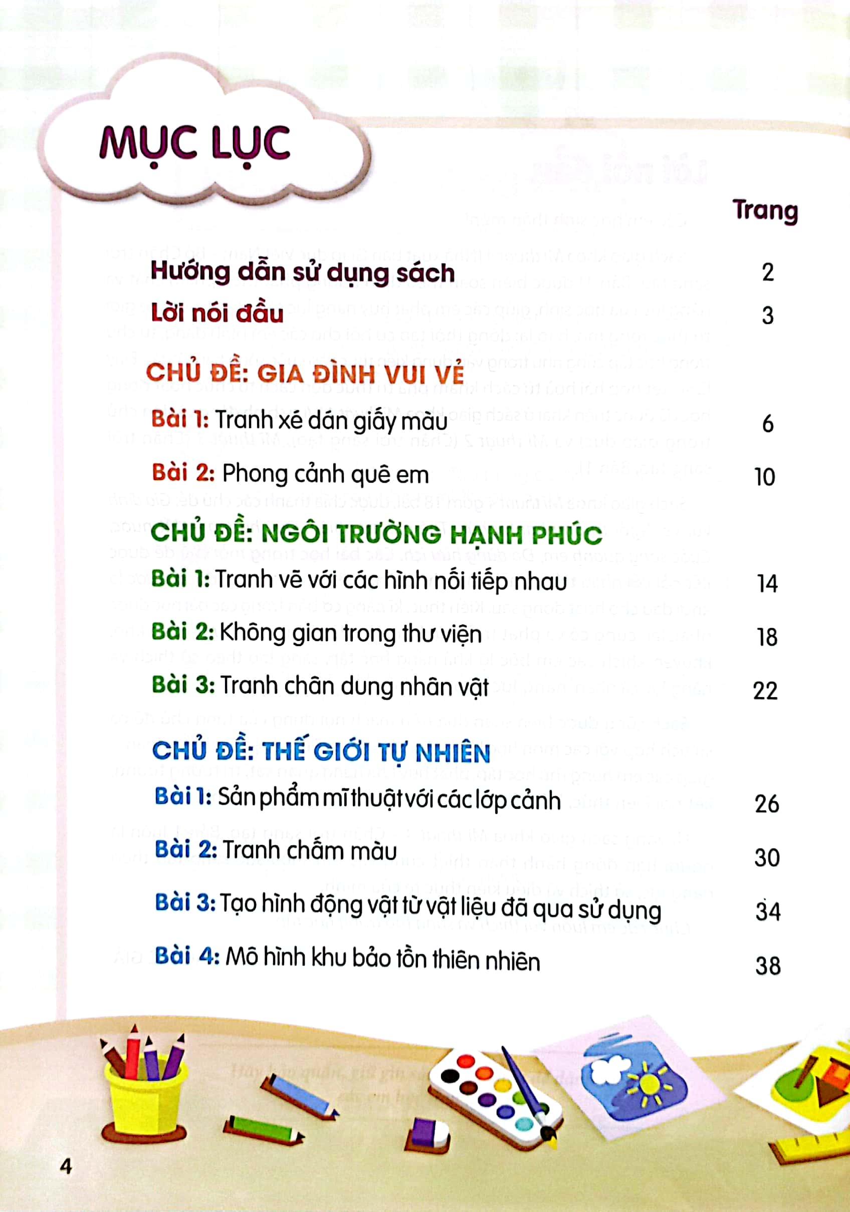 Mĩ Thuật 4 - Bản 1 (Chân Trời Sáng Tạo) (2023)