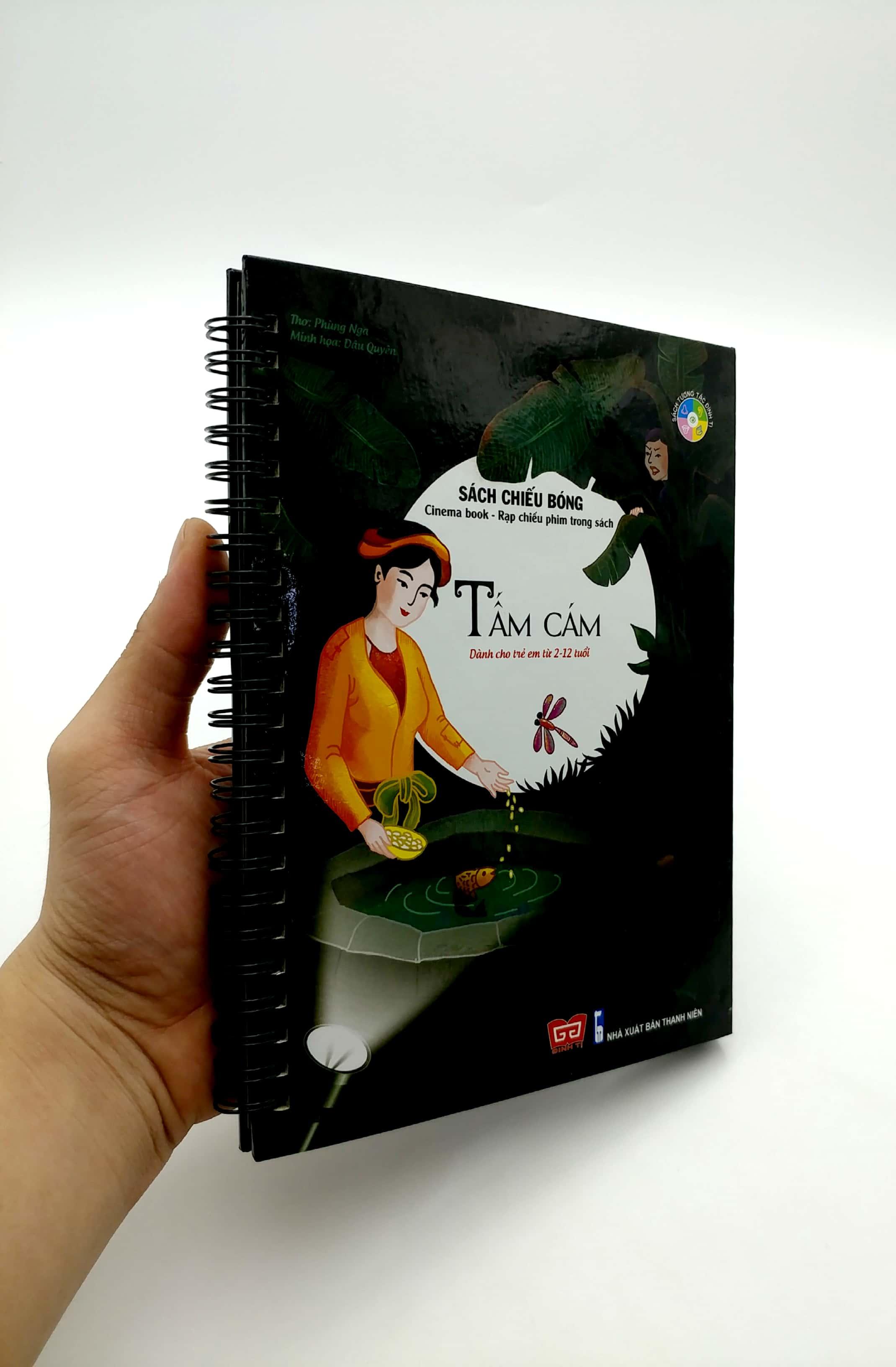 Sách Tương Tác - Sách Chiếu Bóng - Cinema Book - Rạp Chiếu Phim Trong Sách - Tấm Cám