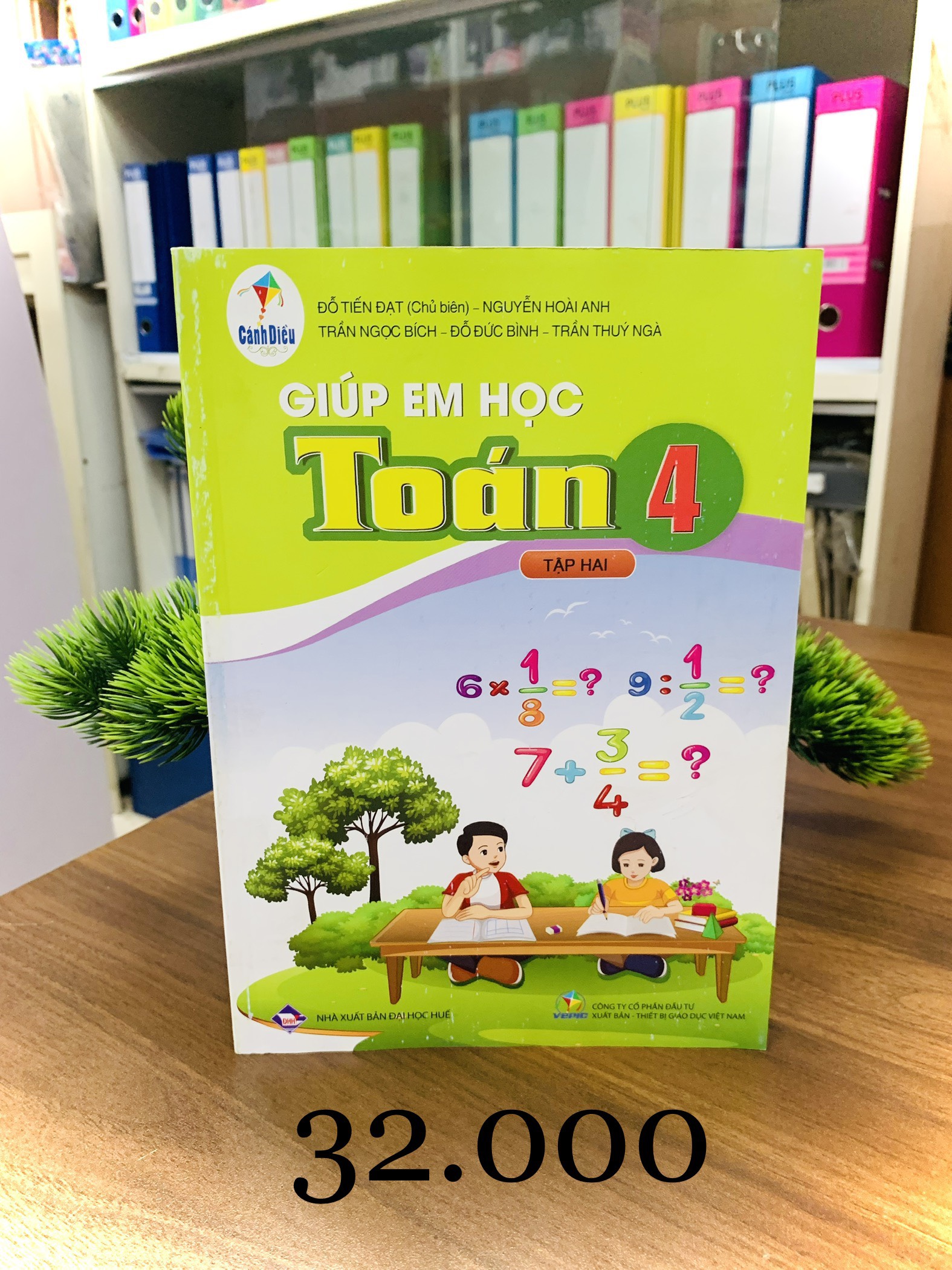 Sách - Combo Giúp em học toán 4 - tập 1 + 2 ( cánh diều )