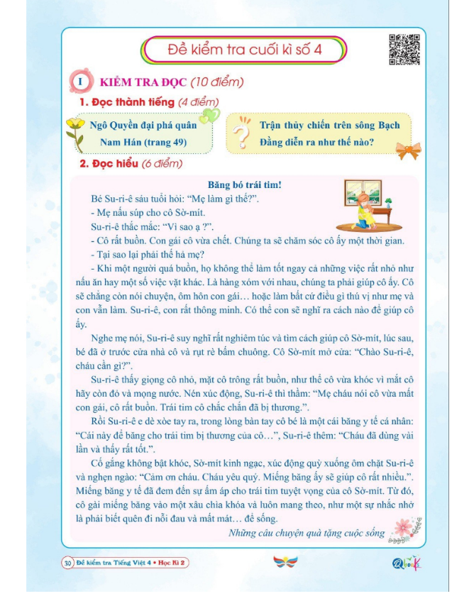 Sách - Đề Kiểm Tra Tiếng Việt 4 - Học Kì 2 - Cánh Diều