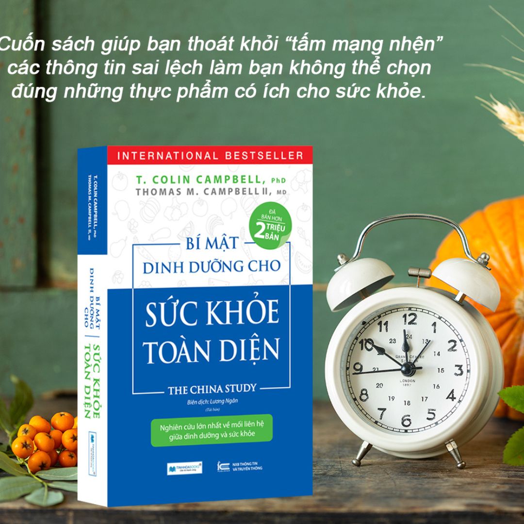 Combo sách: Ăn lành sống mạnh Trái đất thêm xanh + Bí mật dinh dưỡng cho sức khỏe toàn diện (TB) + Liệu Trình Dinh Dưỡng Tối Ưu - Phương Pháp Đơn Giản Để Giảm Cân & Chữa Bệnh Theo Chế Độ Dinh Dưỡng Thực Vật Toàn Phần