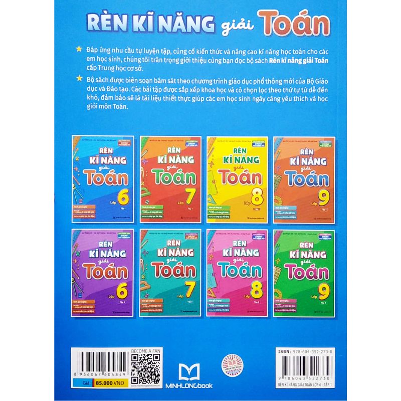 Rèn kĩ năng giải Toán lớp 6 Tập 1