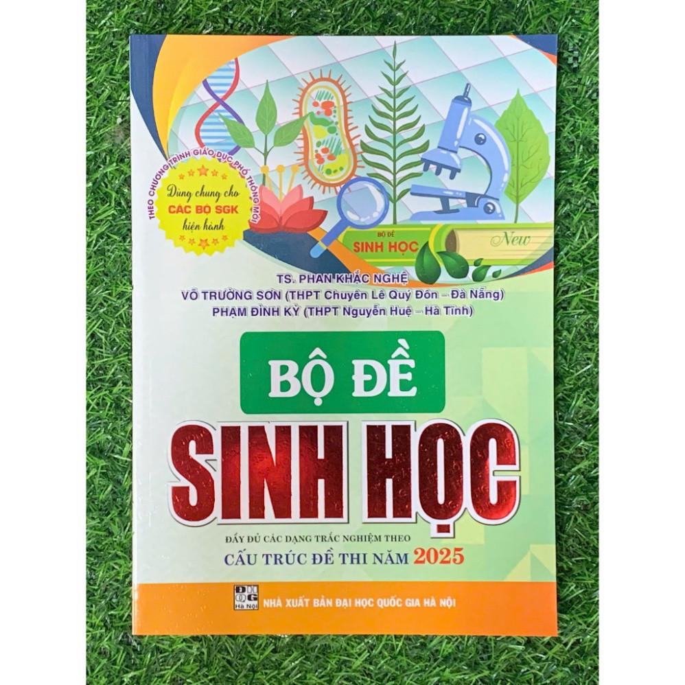 Sách - Bộ đề sinh học ( Đầy đủ các dạng trắc nghiệm theo cấu trúc đề thi 2025- Dùng chung cho các bộ SGK) (HA)