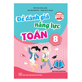 Sách - Đề đánh giá năng lực Toán 8 (KP)