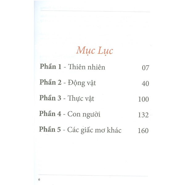 Ý Nghĩa Các Giấc Mơ