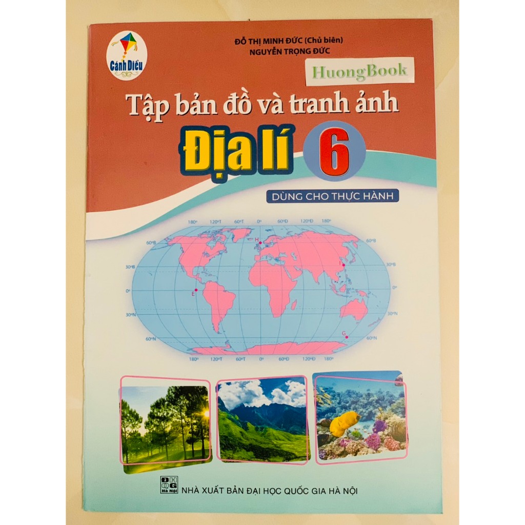 Sách - Combo Tập bả.n đ.ồ, tranh ảnh & câu hỏi luyện tập Lịch sử và địa lý 6 (Cánh diều) (BT)