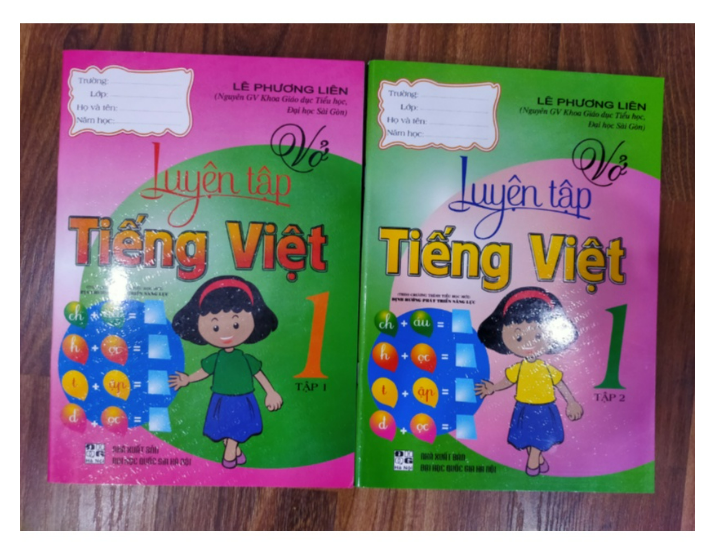 Sách - Vở Luyện Tập Tiếng Việt 1 Tập 2 (Theo Chương Trình Tiểu Học Mới Định Hướng Phát Triển Năng Lực)