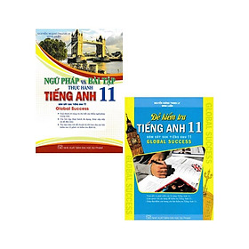 Sách - Ngữ Pháp Và Bài Tập Thực Hành Tiếng Anh Lớp 11 + Đề Kiểm Tra Tiếng Anh Lớp 11 - Combo 2 Cuốn