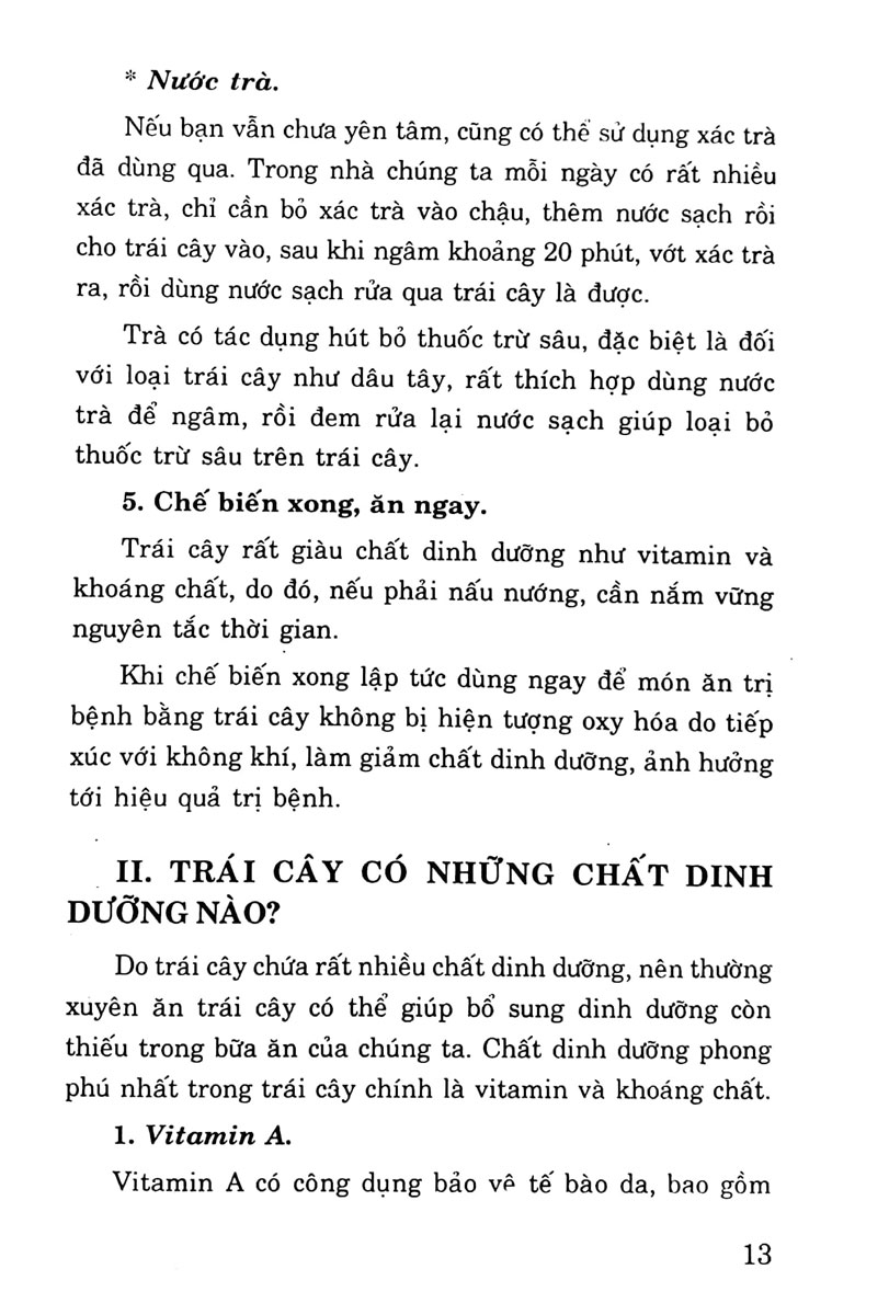 Ăn Trái Cây Trị Bệnh Và Thanh Lọc Cơ Thể