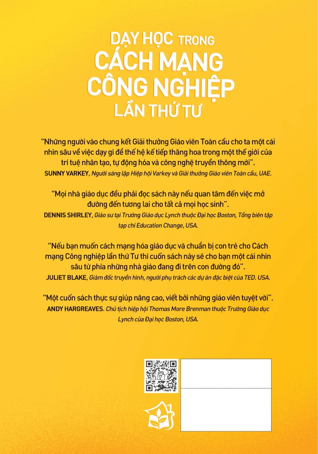 Dạy Học Trong Cách Mạng Công Nghiệp Lần Thứ Tư