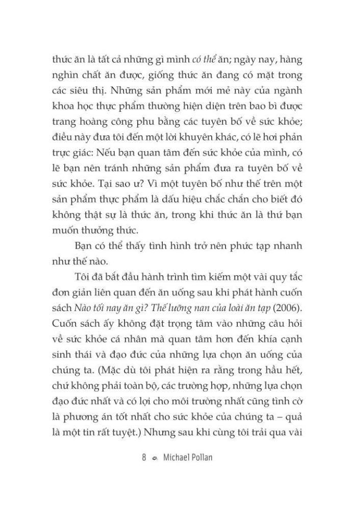 Bênh Vực Thực Phẩm