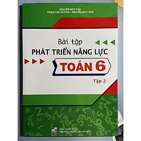 Sách - Bài tập phát triển năng lực Toán 6 tập 2