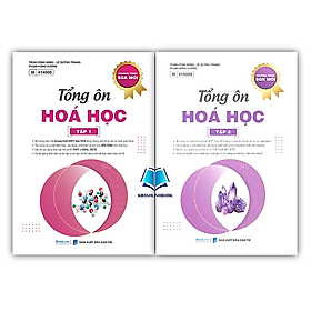 Sách - Combo Tổng ôn Hóa học - Tập 1 + 2 (Moon)