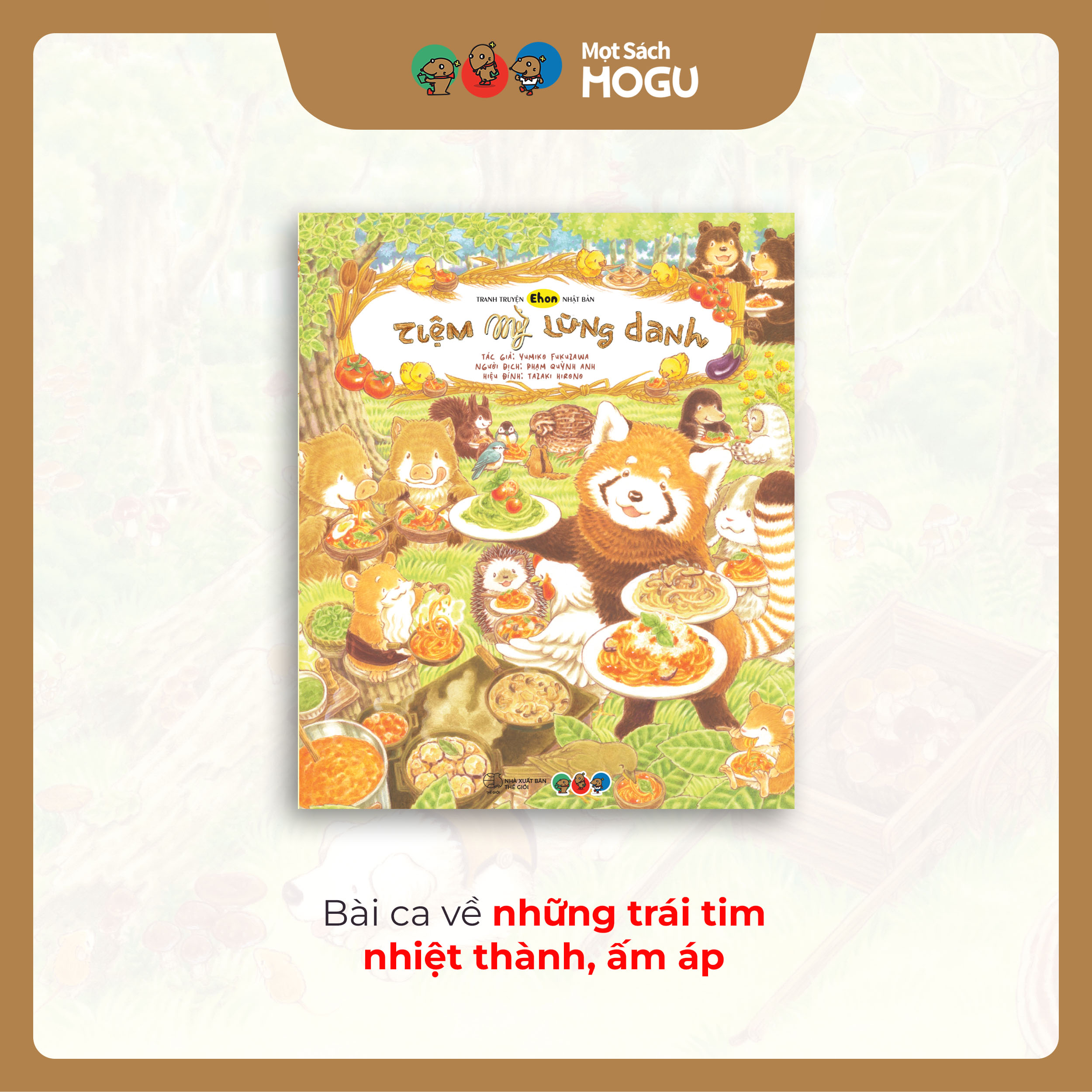 Truyện Ehon bé 3-4-5 tuổi - Bộ 4 cuốn Nhà hàng lừng danh