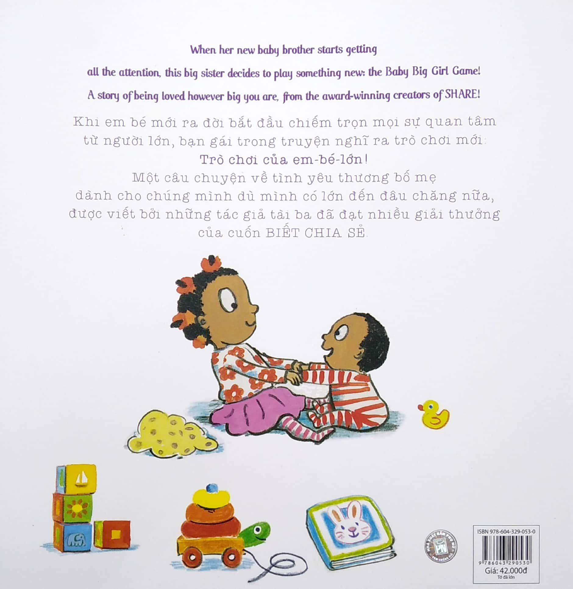 I’m Big Now! Tớ Đã Lớn - Dành Cho Em Bé Lớn 3+ (Song Ngữ Anh-Việt)