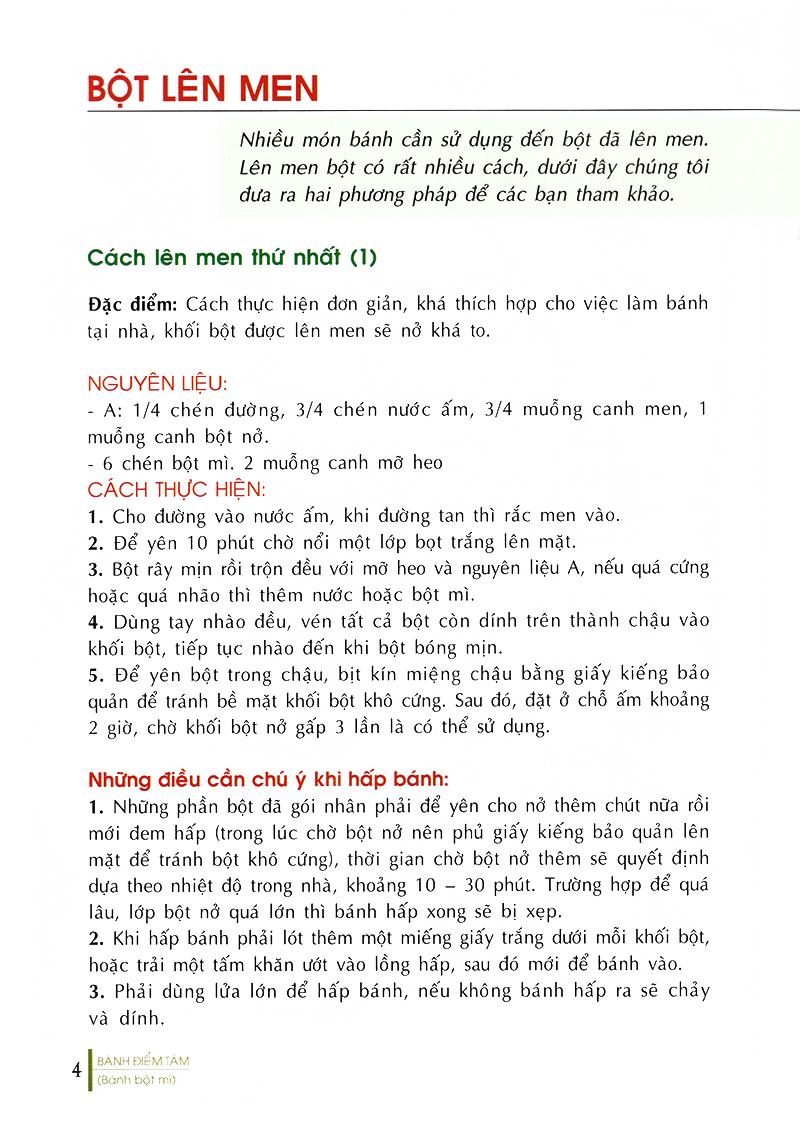 Bánh Điểm Tâm (Bánh Bột Mì)