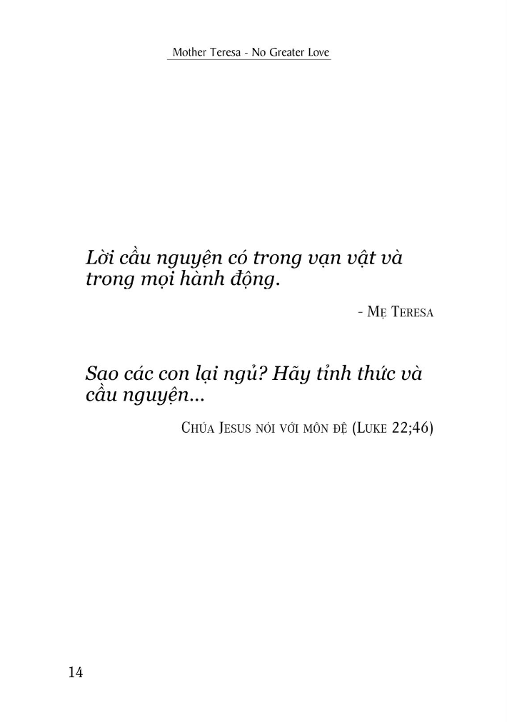 Mẹ Teresa - Trên Cả Tình Yêu (Tái Bản)