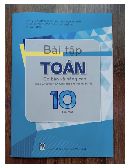 Sách - Combo Bài tập toán 10 - tập 1 + 2 cơ bản và nâng cao (Theo Chương trình Giáo dục phổ thông 2018)