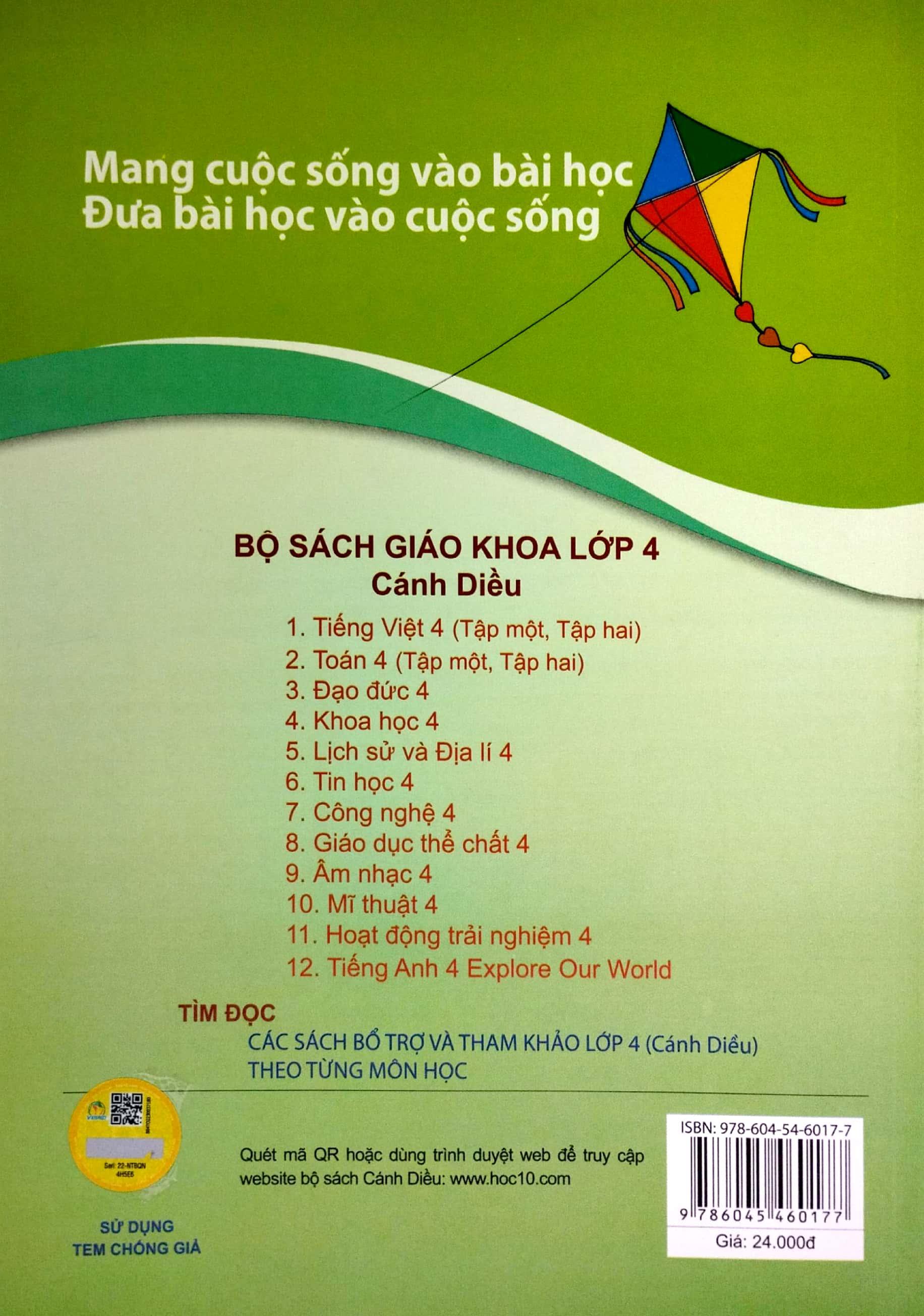 Vở Bài Tập Toán 4 - Tập 2 (Cánh Diều) (Chuẩn)