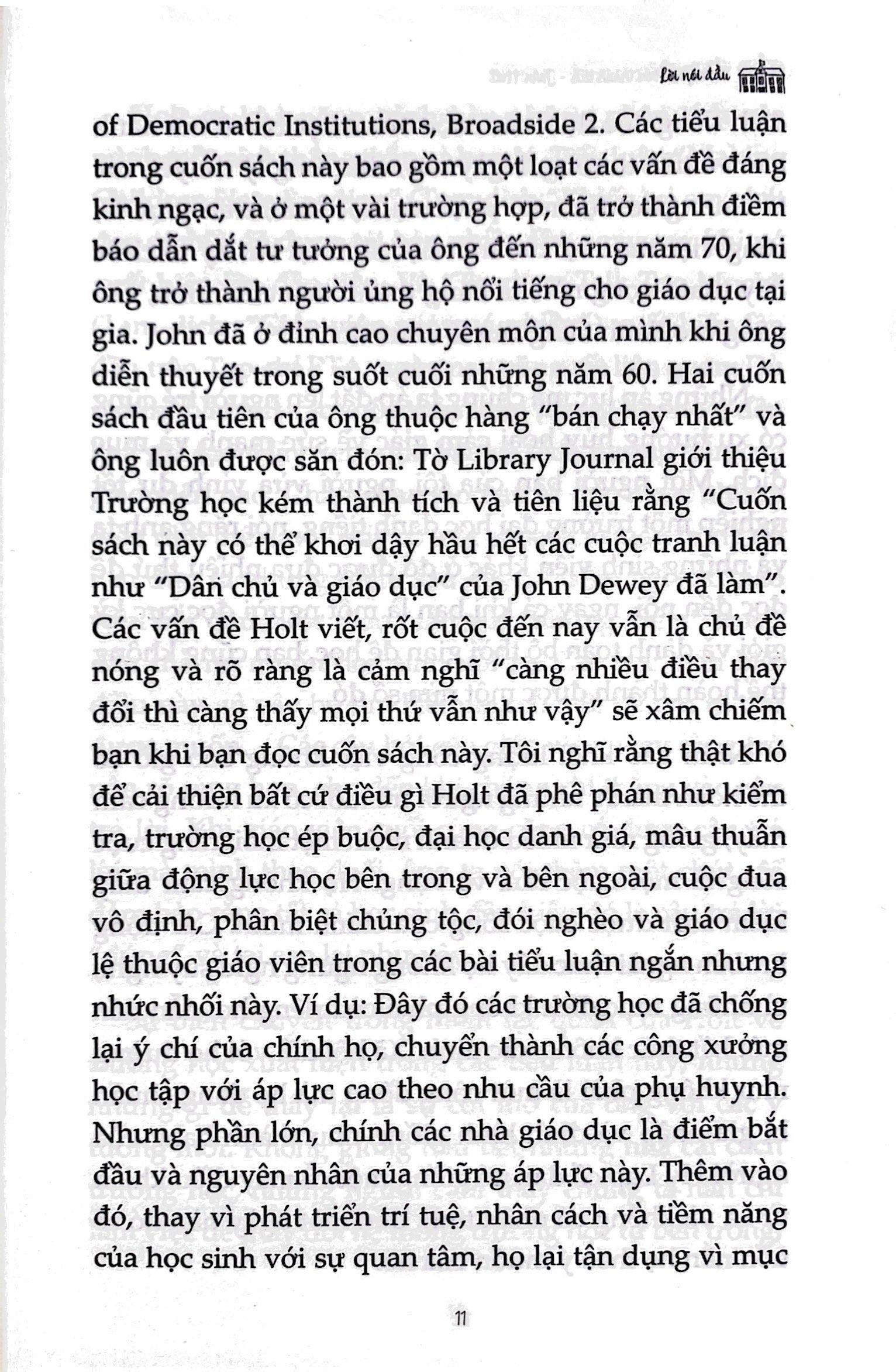 Trường Học Kém Thành Tích