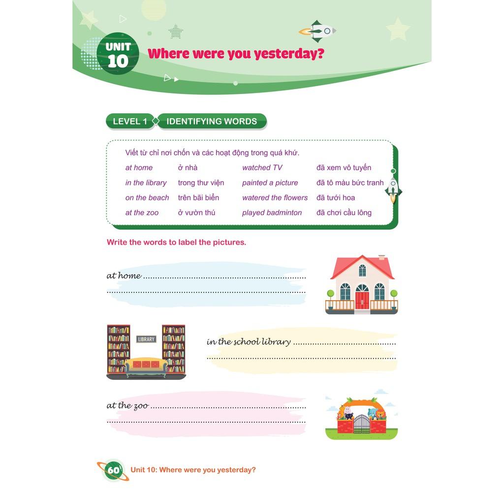 Sách - Chinh phục toàn diện kỹ năng viết tiếng Anh - Lớp 4 - Tập 1