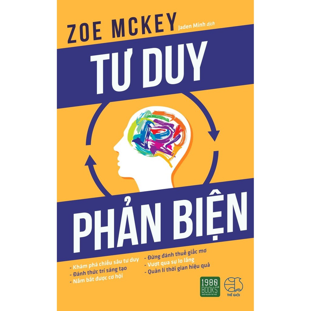 Combo 2 Cuốn Tư Duy Rèn Luyển Bản Thân Hay-Tư Duy Phản Biện+Tư Duy Ngược
