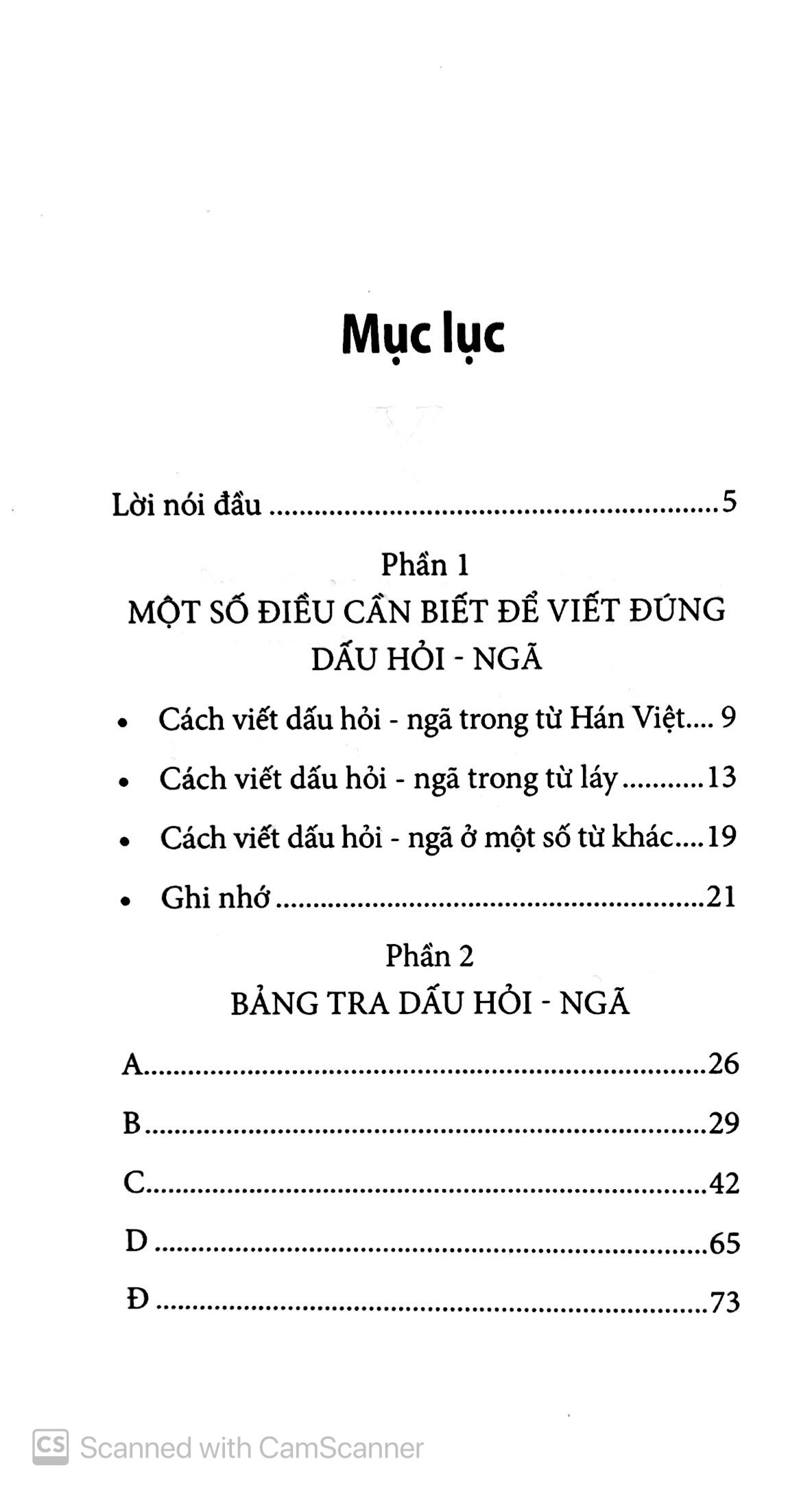 Sổ Tay Viết Đúng Hỏi Ngã