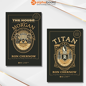 Combo 2 Cuốn Về Hai Gia Tộc Lừng Danh: Gia Tộc Morgan + TiTan - Gia Tộc Rockefeller (Bìa Đen)