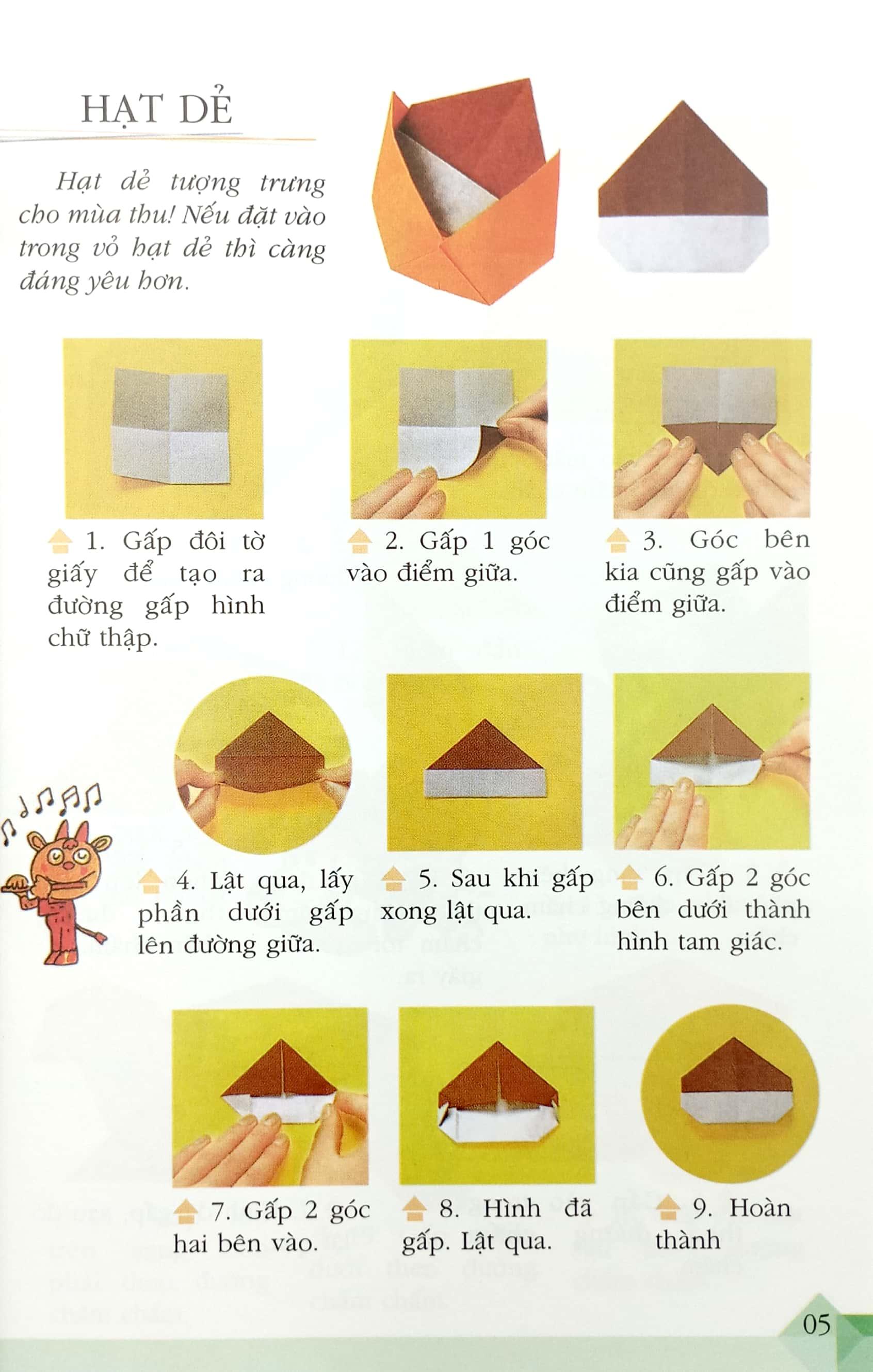 Origami Trò Chơi Gấp Giấy Dành Cho Trẻ Em - Tập 2 (Tái Bản 2023)
