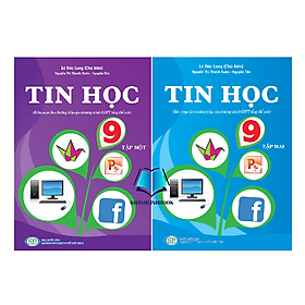 Sách - Combo Tin học Lớp 9 - Tập 1 + 2 (KP)