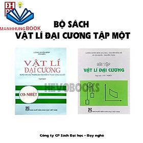 COMBO - Sách Vật Lý Đại Cương Tập 1 + Bài Tập