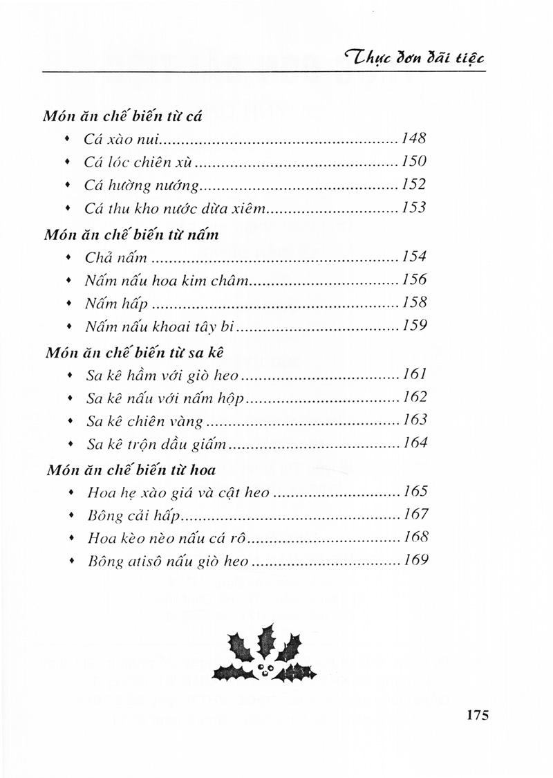 Thực Đơn Đãi Tiệc