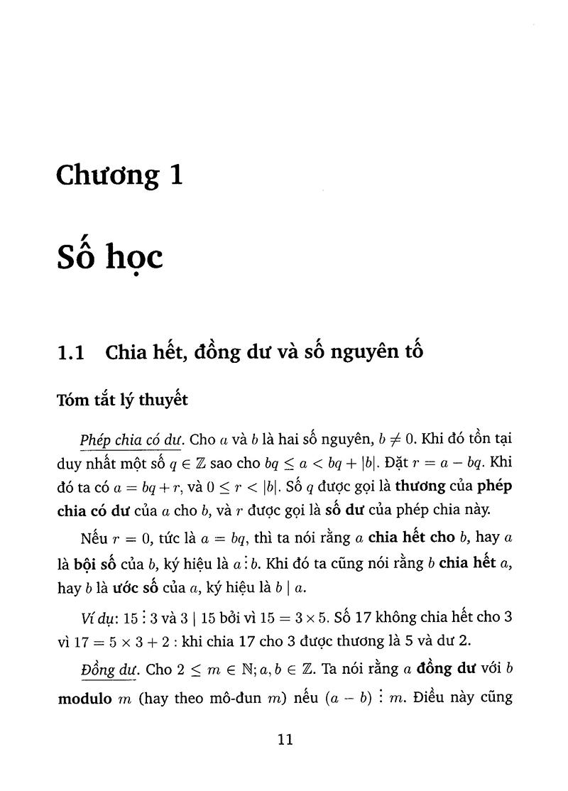Bài Tập Số Học Và Đại Số Chọn Lọc Cho Học Sinh Trung Học Cơ Sở (Tái Bản Lần 1)