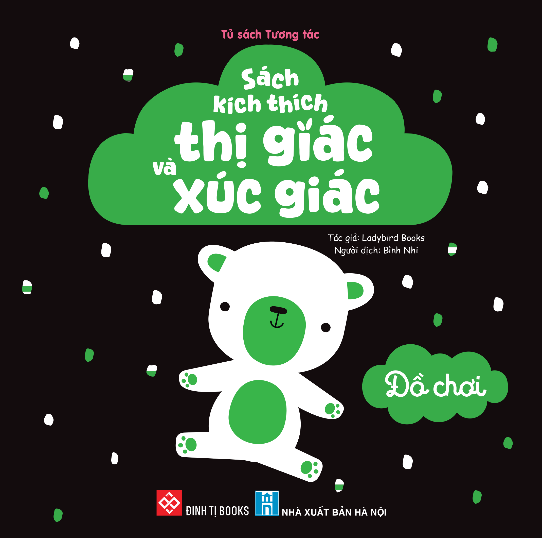 Sách - Sách Kích Thích Thị Giác Và Xúc Giác - Đồ Chơi - Bìa Cứng