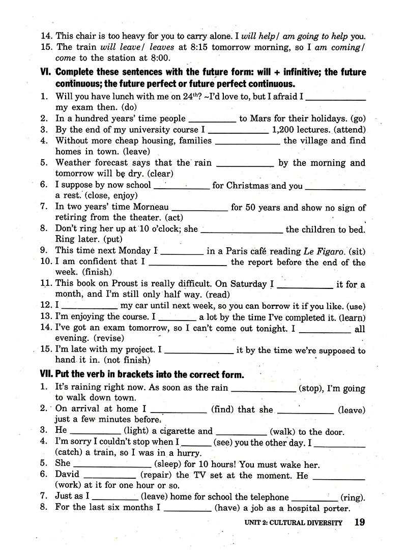 Bài Tập Tiếng Anh Lớp 12 ( Không Đáp Án)