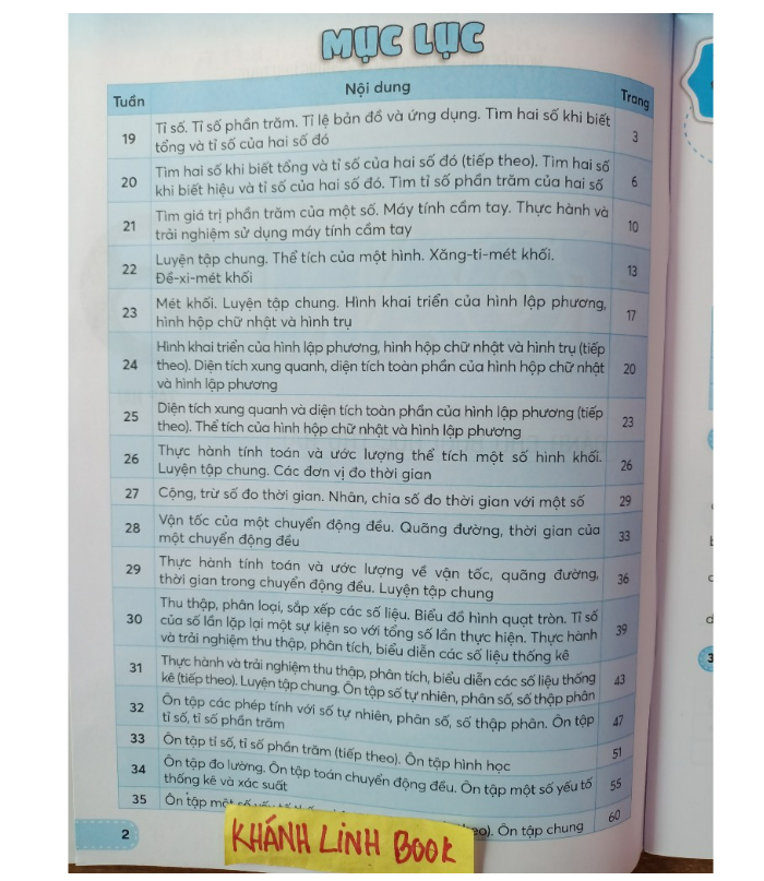 Sách - Toán 5 - tập 1 ( dành cho buổi học thứ 2 ) (Kết Nối Tri Thức)