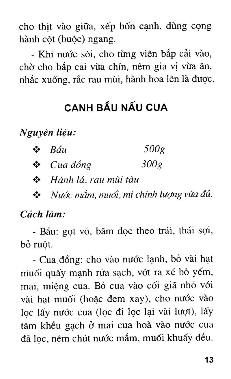 Các Món Canh Ngon (Tái Bản 2016)
