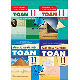 Sách - Combo Nâng cao và phát triển Toán + Bài tập nâng cao và một số chuyên đề Toán 11