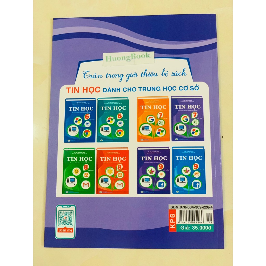 Sách - Combo Tin học Lớp 7 - Tập 1 + 2 (KP)