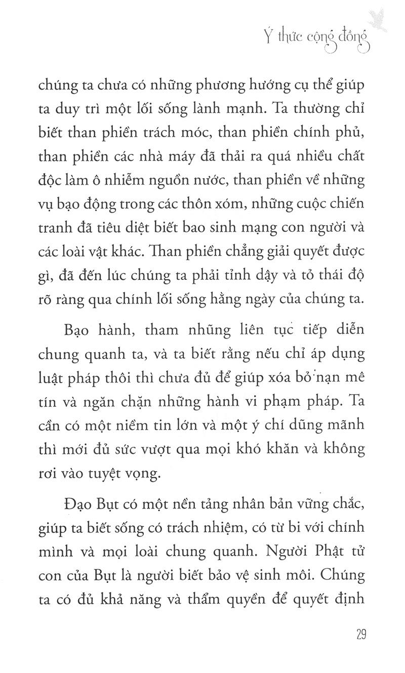 Hướng Đi Của Đạo Bụt Cho Hòa Bình Và Sinh Môi (Tái Bản 2020)