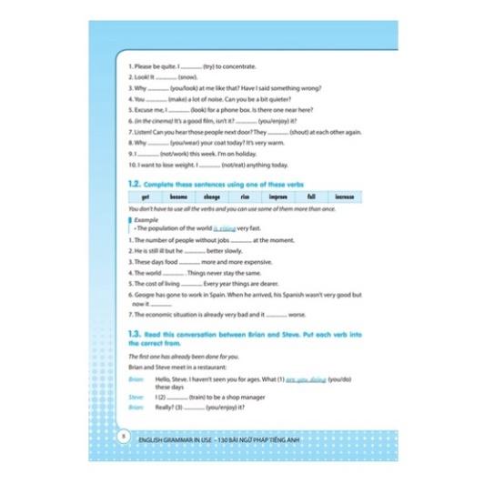 Sách - English Grammar in use - 130 bài ngữ pháp tiếng Anh (tái bản - có màu)