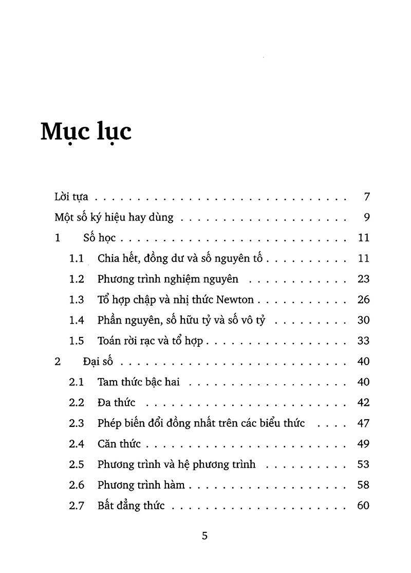 Bài Tập Số Học Và Đại Số Chọn Lọc Cho Học Sinh Trung Học Cơ Sở (Tái Bản Lần 1)