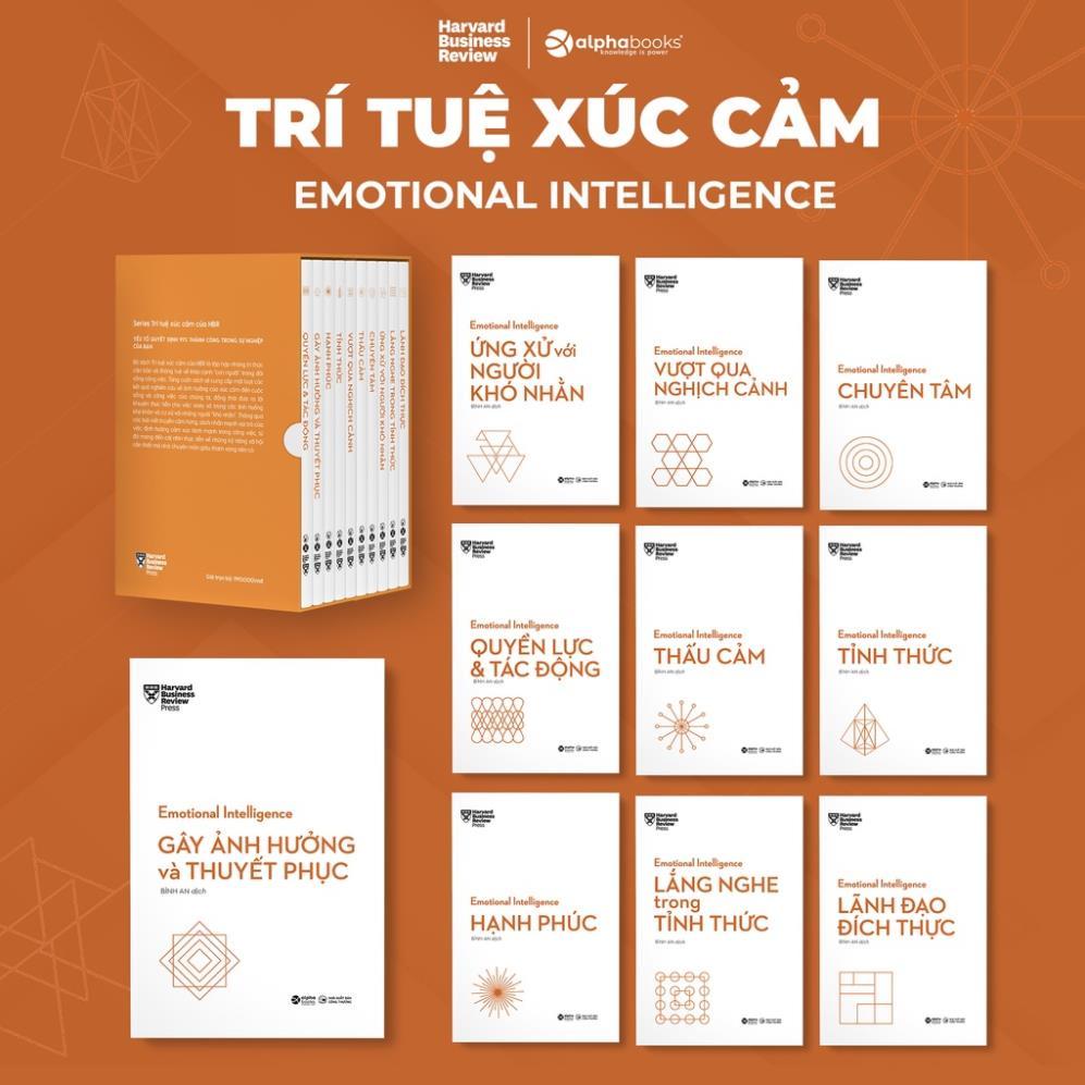 HBR Trí Tuệ Xúc Cảm - Emotional Intelligence (Bộ 10 Cuốn) - Bản Quyền