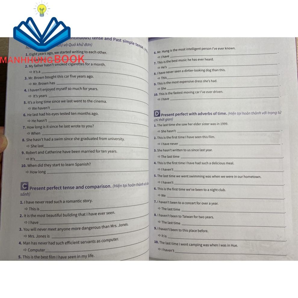 Sách - Bài tập Viết lại câu Tiếng Anh ( ôn thi vào 10 và 10 chuyên)