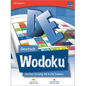 Sách - Sách vui học từ vựng với ô chữ Sudoku (Deutsch Wodoku)