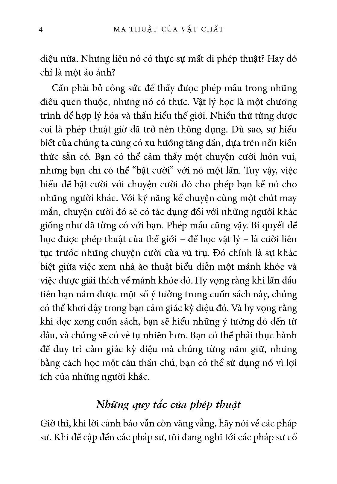 Ma Thuật Của Vật Chất - Tinh Thể, Hỗn Độn Và Phép Thuật Của Vật Lý - Felix Flicker; Phạm Miên Vũ dịch