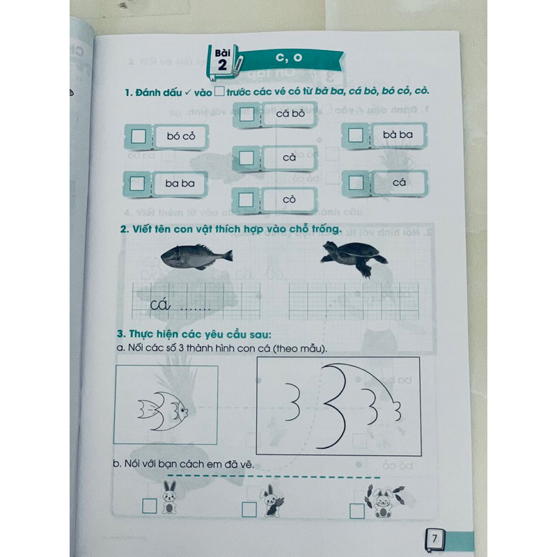 Sách - Combo Vở thực hành Tiếng Việt 1 - Tập 1 + 2 (Chân trời)