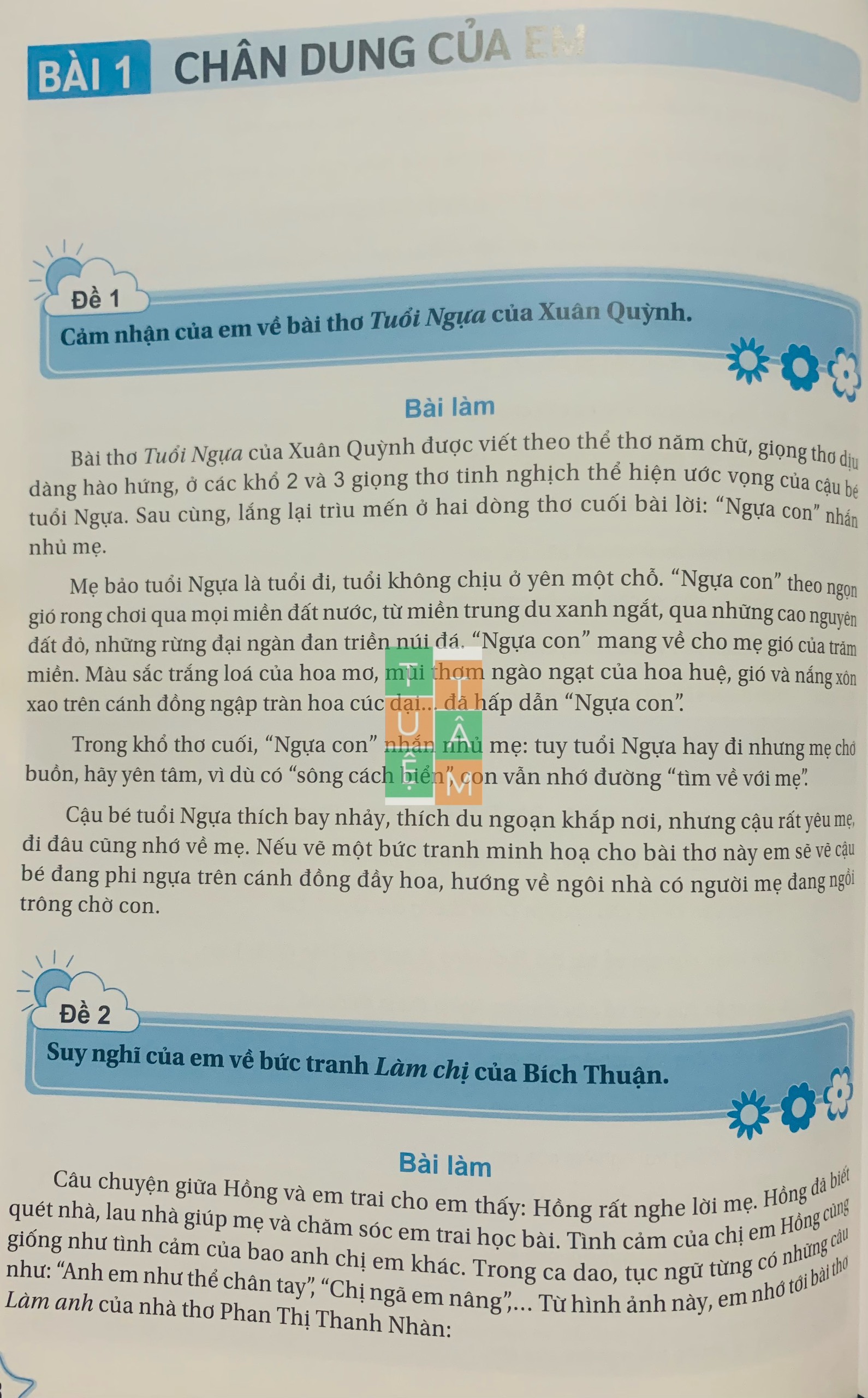 Sách - Những bài làm văn mẫu lớp 4 (Cánh diều)