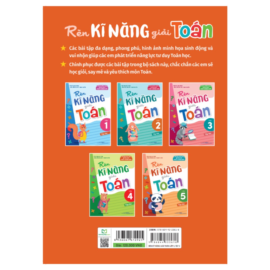 Rèn kĩ năng giải toán lớp 5, tập 2 (Theo chương trình giáo dục phổ thông mới)