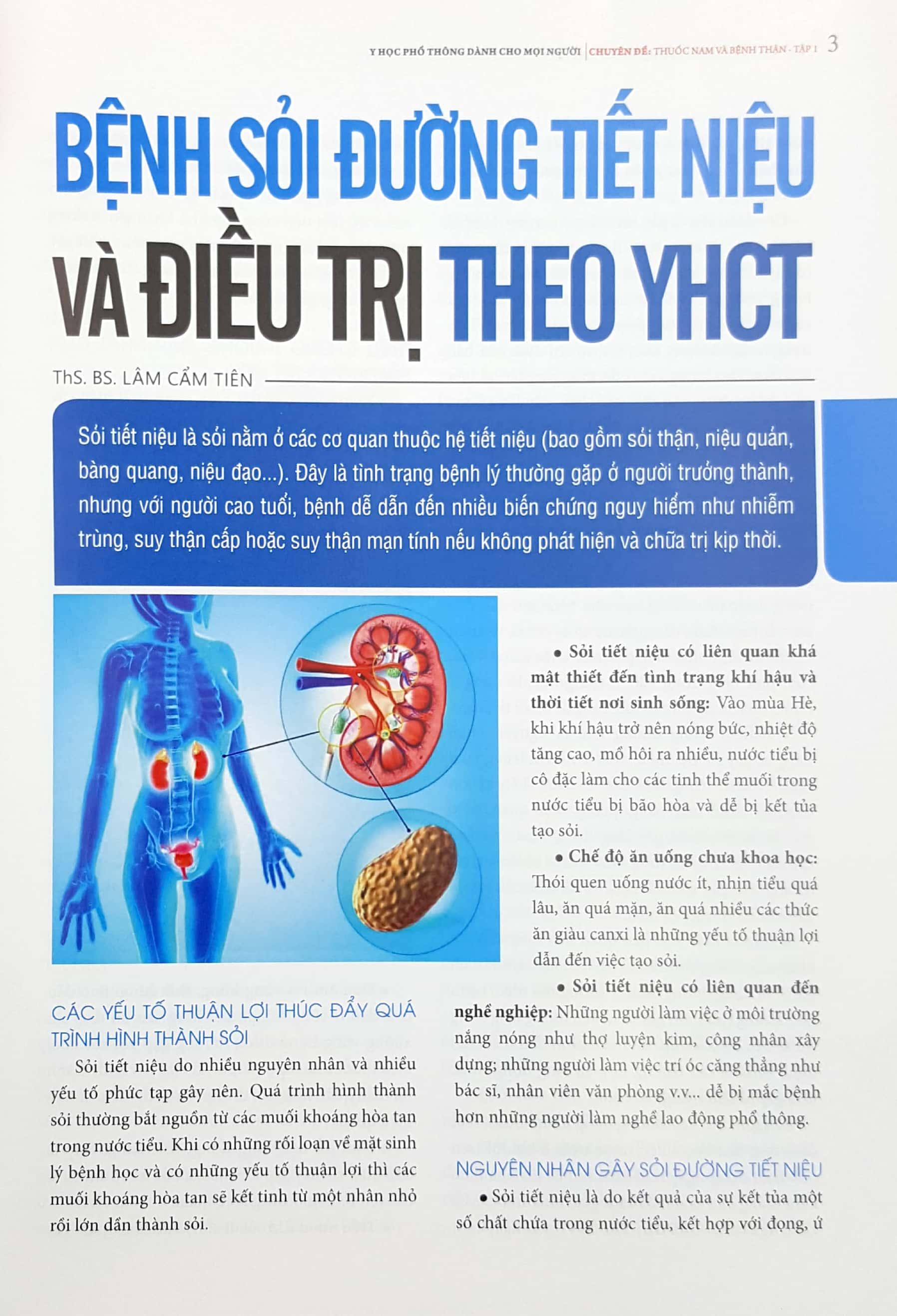 Y Học Phổ Thông Dành Cho Mọi Người - Chuyên Đề: Thuốc Nam Và Bệnh Thận (Tập 1)